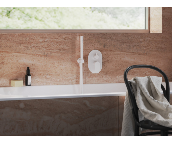 Podomítková baterie Eleganta EL 065.00, s přepínačem, pro R-box - EL 065.10WV.O2.RB07