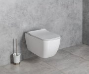 Isvea Vea Wc Sedátko, Slim, Soft Close, Easy Take, Bílá