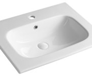 Sapho Set Koupelnová Skříňka Cirasa 60cm S Umyvadlem A Led Zrcadlem, 2x Zásuvka, Dub Alabama