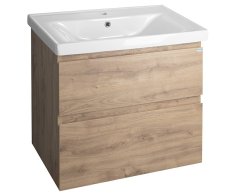 Aqualine Altair Umyvadlová Skříňka 67x60x45cm, Dub Emporio