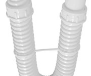 Bruckner Flexy Umyvadlový Sifon 5/4", Dn40, Bílá