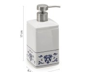 Gedy Cixi Dávkovač Mýdla Na Postavení, Porcelán, Bílá/modrá