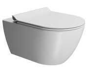 Gsi Pura Závěsná Wc Mísa, Swirlflush, 36x55cm, Bílá Dual-mat