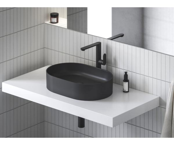 Umyvadlová stojánková baterie Chrome II CR II 015.02 s boční pákou - CR II 015.22BL 