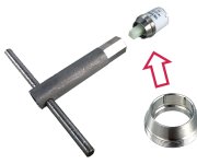 Náhradní Klíč Pro Demontáž Kartuše Nerezové Baterie AQS+KLIC-2
