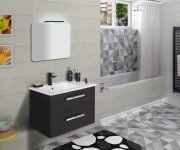 Sapho Veronica 2 Led Svítidlo, 8 W, 300x25x83 Mm, Ip44, černá