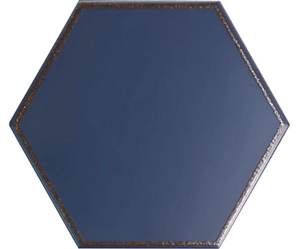 Retro dlažba Deceram PAM Hex Decor Astro Blue 20x24 - modrá (skladem)