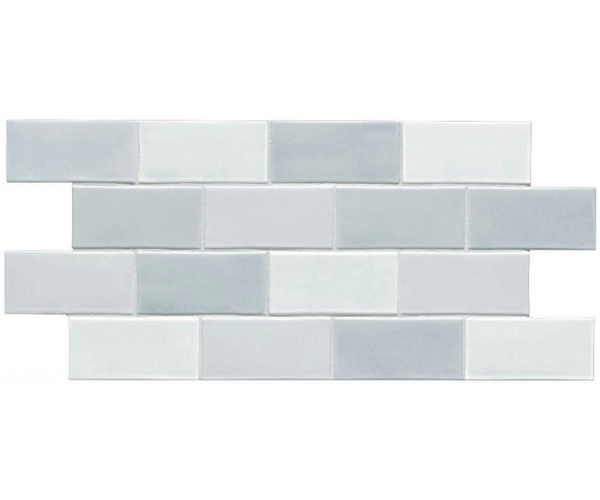 Obklad Grazia Melange Light Blue 6,5x13 - modrá