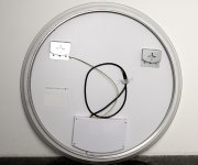 Aqualine Ursa Kulaté Zrcadlo S Led Osvětlením ø 70cm, Dotykový Senzor, Stmívatelné