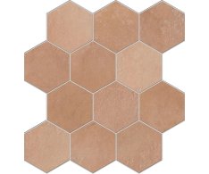 EdimaxAstor Home MosaicoEsagono Amberpeach 30X34 Matt. Rett.