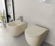 Isvea Infinity Bidet Závěsný, 36,5x53cm, Ivory