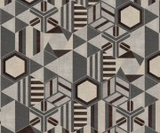 Dlažba jako dřevo Marca Corona Textile Mix ESA F 25x21,6 - šedá