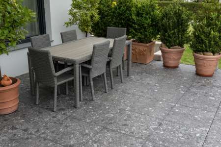 Venkovní dlažba ve vzhledu žuly Deceram Outdoor DONR Gris (tl. 20mm)