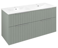 Sapho Cirasa Strip Umyvadlová Skříňka 118,4x64x46cm, Verde