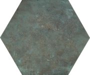 Dlažba jako beton Colorker Amazonia ZYX Emerald Hex 32x36,8  - zelená