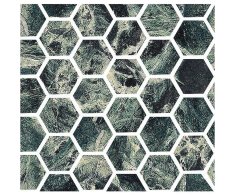 Fioranese Sound of Marbles Mosaico EXA Verde Intenso 30x30 Luc. Rett.