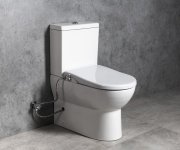 Sapho Jalta Wc Kombi S Funkcí Bidetu Clean Star,  Rimless, Spodní/zadní Odpad, Bílá