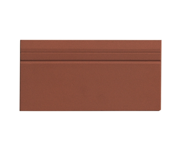 Retro dlažba Grazia Old England Zoccolo Chester 10x20 - cihlová