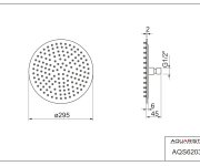 Ippari, Teleskopické Rameno S Termo Baterií Cetus (150mm) A Kompletní Sprchovou Sadou (sprchy Thin 300mm, Evve) TO-CE3130-SET2