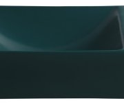 Sapho Margitha Keramické Umývátko 38x22cm, Otvor Pro Baterii Vpravo, Petrolejová