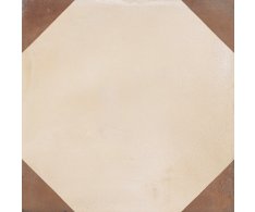 Marca Corona Terra Ottagono vers. C 20x20 cm
