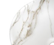 Sapho Rondane Keramické Umyvadlo Na Desku ø 41cm, Bianco Carrara