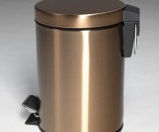 Sapho X-round Copper Odpadkový Koš 3l, Měď Mat