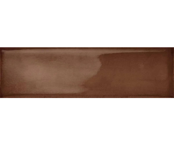 Obklad jako beton Estudio Ghent Copper Glossy  6,9x24 - hnědá