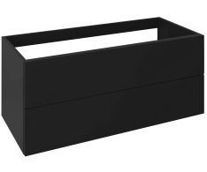 Sapho Treos Umyvadlová Skříňka 110x53x50,5cm, černá Mat