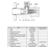 Rohový Ventil Art Bis 1/2"x3/4"x3/8", S Keramickým Vrškem A Filtrem ARK-ART-BIS-123438