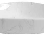 Sapho Dalma Keramické Umyvadlo Na Desku, 58,5x39cm, Carrara