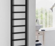 Sapho Metro Light Otopné Těleso 300x1140 Mm, černá Mat