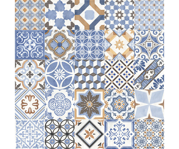 Retro dlažba Xclusive Paint Decori Mix 20,5x20,5