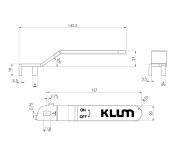 Klum Náhradní Páka Pro Kulové Kohouty 5/4"
