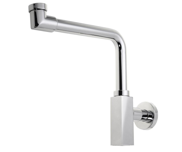 Omp Tea Quasar Umyvadlový Sifon šetřící Místo, 5/4" Odpad 32mm, Chrom