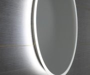 Sapho Viso Kulaté Zrcadlo S Led Osvětlením ø 90cm