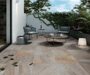 2cm dlažba jako kámen Deceram Outdoor DOSK Light 60x60 Rett. - šedá (skladem)