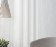 Obklad jako kámen Azuvi Natural Microline 40x120 Mat. Rett. - bílá