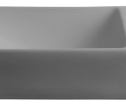 Sapho Margitha Keramické Umývátko 38x22cm, Otvor Pro Baterii Vpravo, šedá