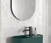 Dlažba jako kámen Equipe Raku White 6x18,6 - bílá