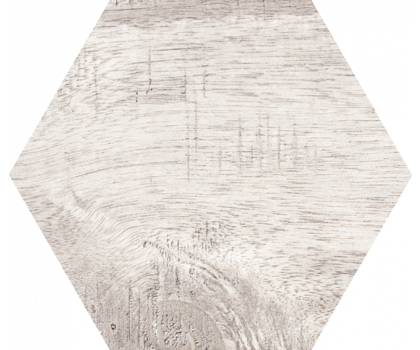 Dlažba jako dřevo Codicer Hex 25 Sawnwood Grey - šedá