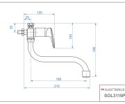 Průtokový Beztlakový Ohřívač Vody Hapl, Příkon 3,5 Kw, S Pákovou Stěnovou Baterií PO-HAPLSOL3115P18-3,5kW