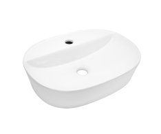 Mereo Umyvadlo Na Desku Bez Přepadu, Lota, 505x385x120 Mm, Keramické