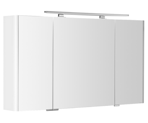 Sapho Lucie Galerka S Led Osvětlením, 126x70x17cm, Bílá