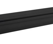 Aqualine Spodní Těsnění Na Dveře, Sklo 6mm, 1000mm, černá