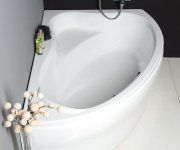 Aqualine Orava Vana 150x90x38cm, Pravá, Bílá