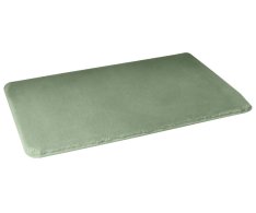 Gedy Fuzzy Koupelnová Předložka, 50x80cm, 100% Polyester, Protiskluz, Zelená