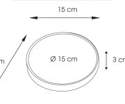 Gedy Kosmetické Zrcátko S Přísavkami, ø 150mm, Chrom