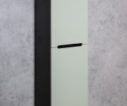 Sapho Kerala Skříňka Vysoká 38x143x32cm, 2x Dvířka, Levá/pravá, Verde/antracit Matný