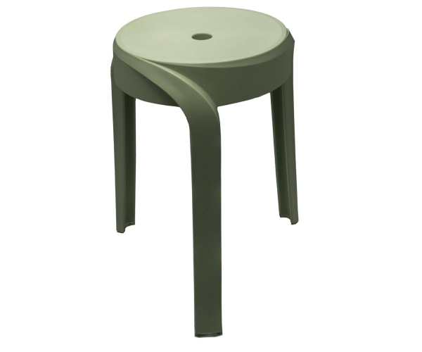 Ridder Stan Koupelnová Stolička, Průměr 30cm, Verde